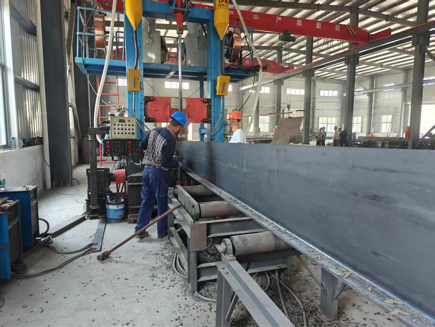 H-Beam Welding & Straightening Machine