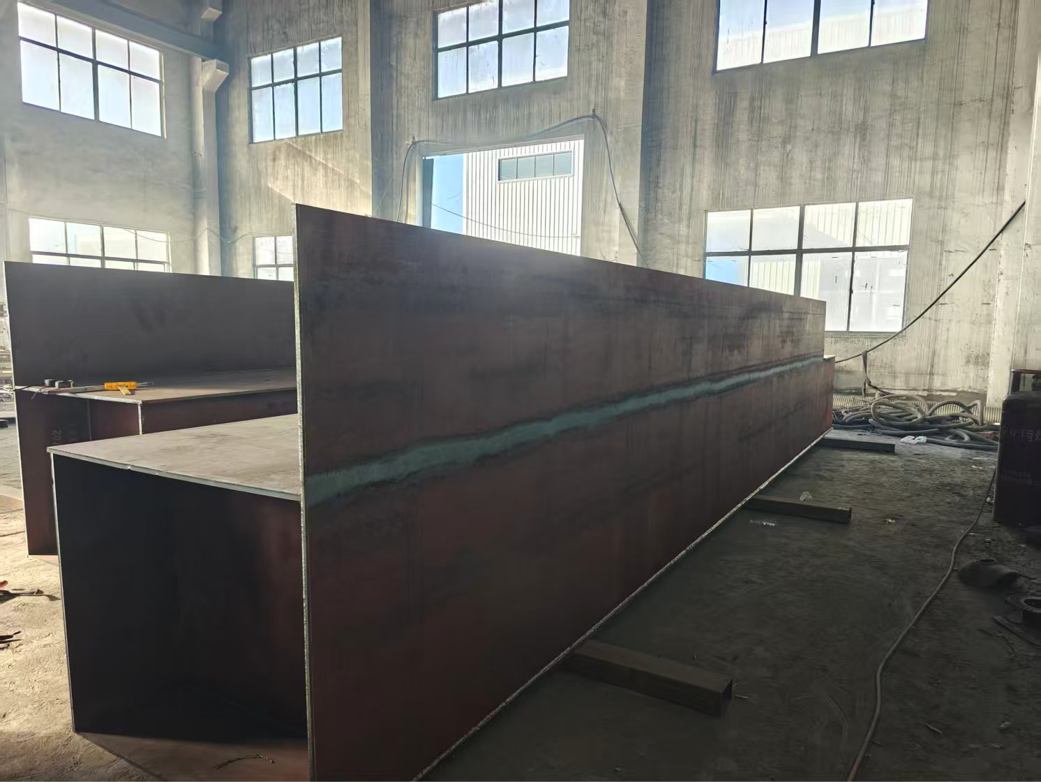 Temporary Bridge Steel Box Girder